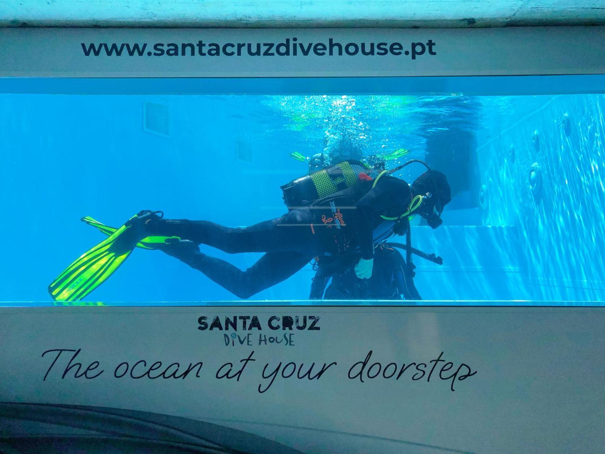 Santa Cruz Dive House Padi Dive Resort Silveira  Exteriör bild